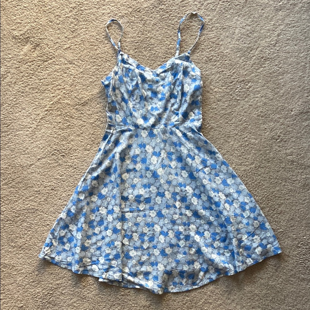 Old Navy Blue Floral Sundress